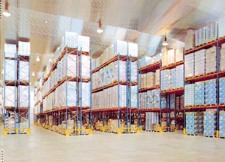 ESTANTER&Iacute;AS DE PALETIZACI&Oacute;N COMPACTA